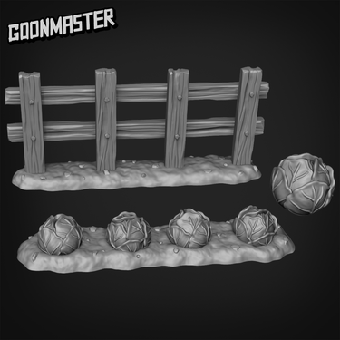 Fence and Cabbage Bundle